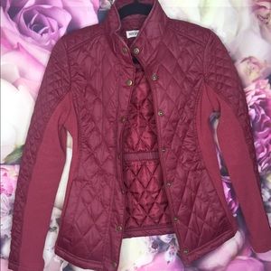 Red jacket